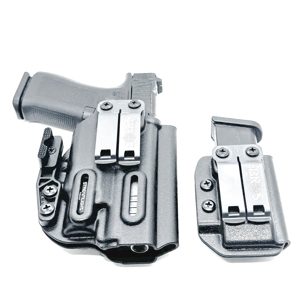Glock 43X & 48 MOS TLR-7 Sub IWB RH Holster with Magazine Carrier Combo