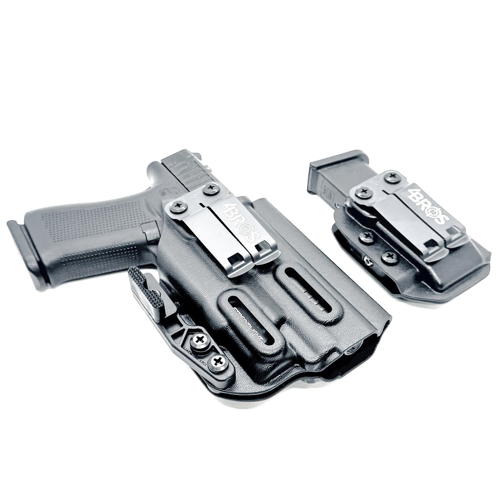Glock 43X & 48 MOS TLR-7 Sub IWB RH Holster with Magazine Carrier Combo