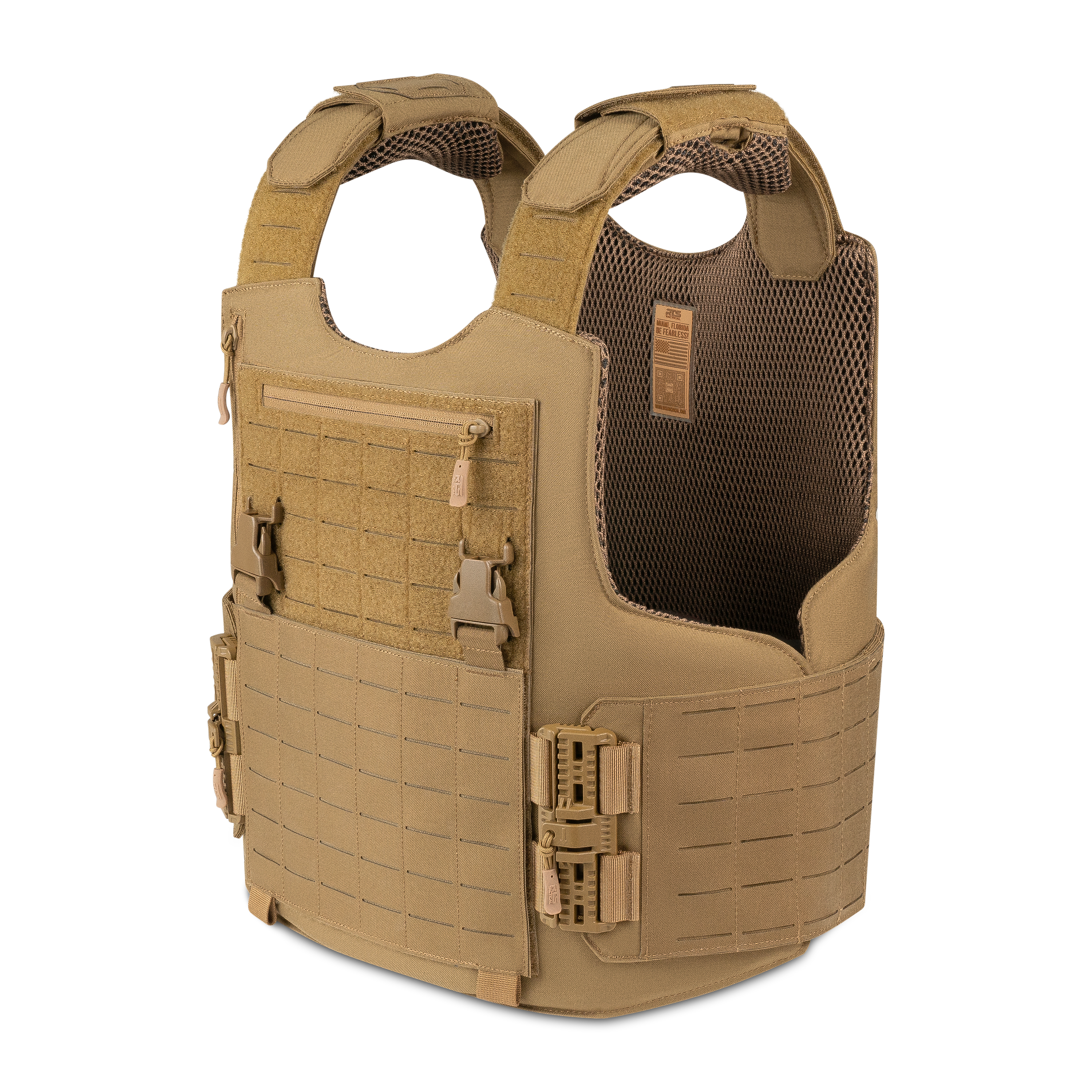RTS Tactical RICO Special Operations Vest with Commander Level IIIA (HG2) Soft Armor