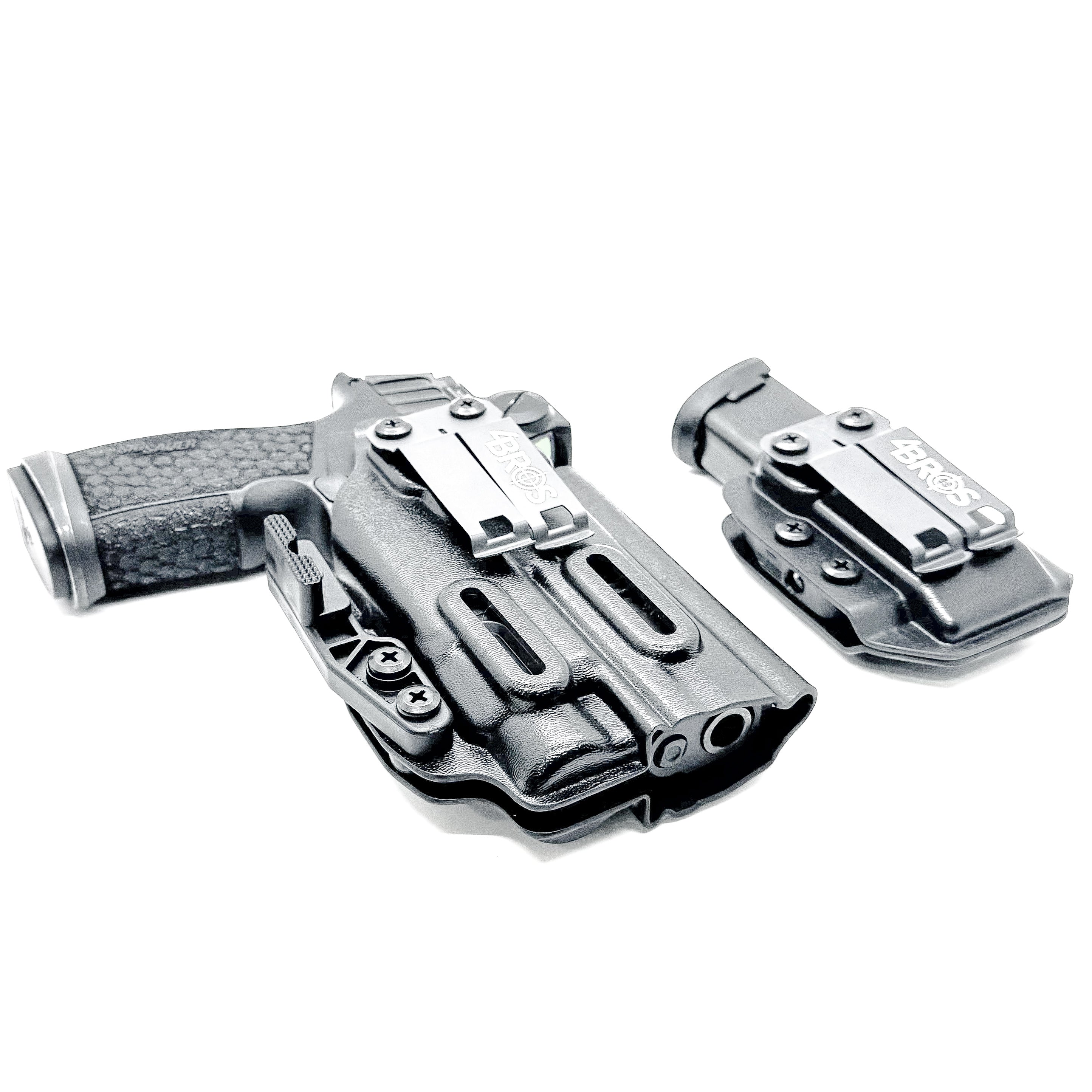 Sig P365-FUSE & TLR-7 X or HL-X IWB RH Holster with Magazine Carrier Combo