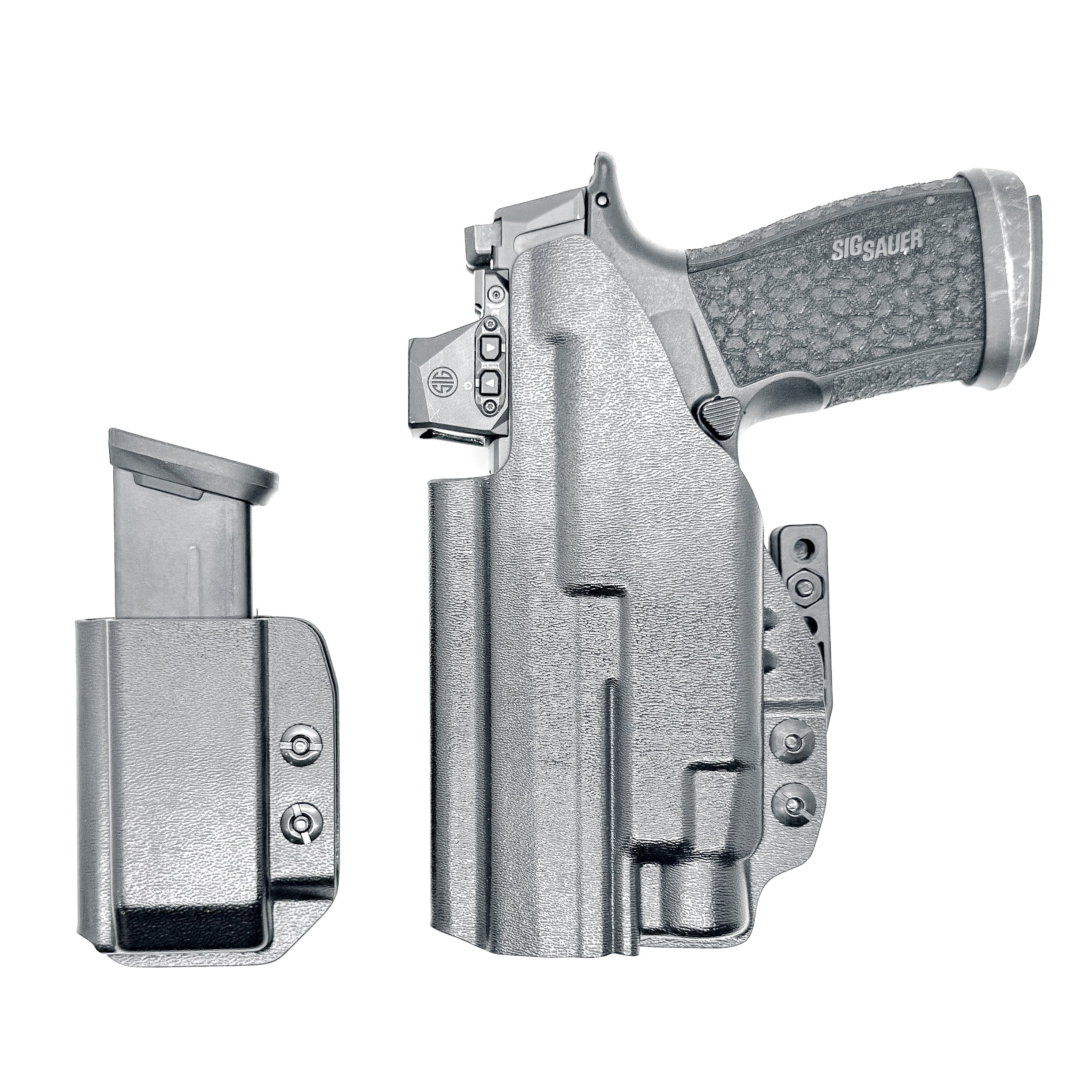 Sig P365-FUSE & TLR-7 X or HL-X IWB RH Holster with Magazine Carrier Combo