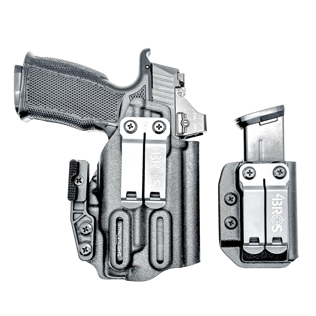 Sig P365-XMACRO & Icarus Precision A.C.E. Module & TLR-7 Sub IWB Holster with Magazine Carrier Combo