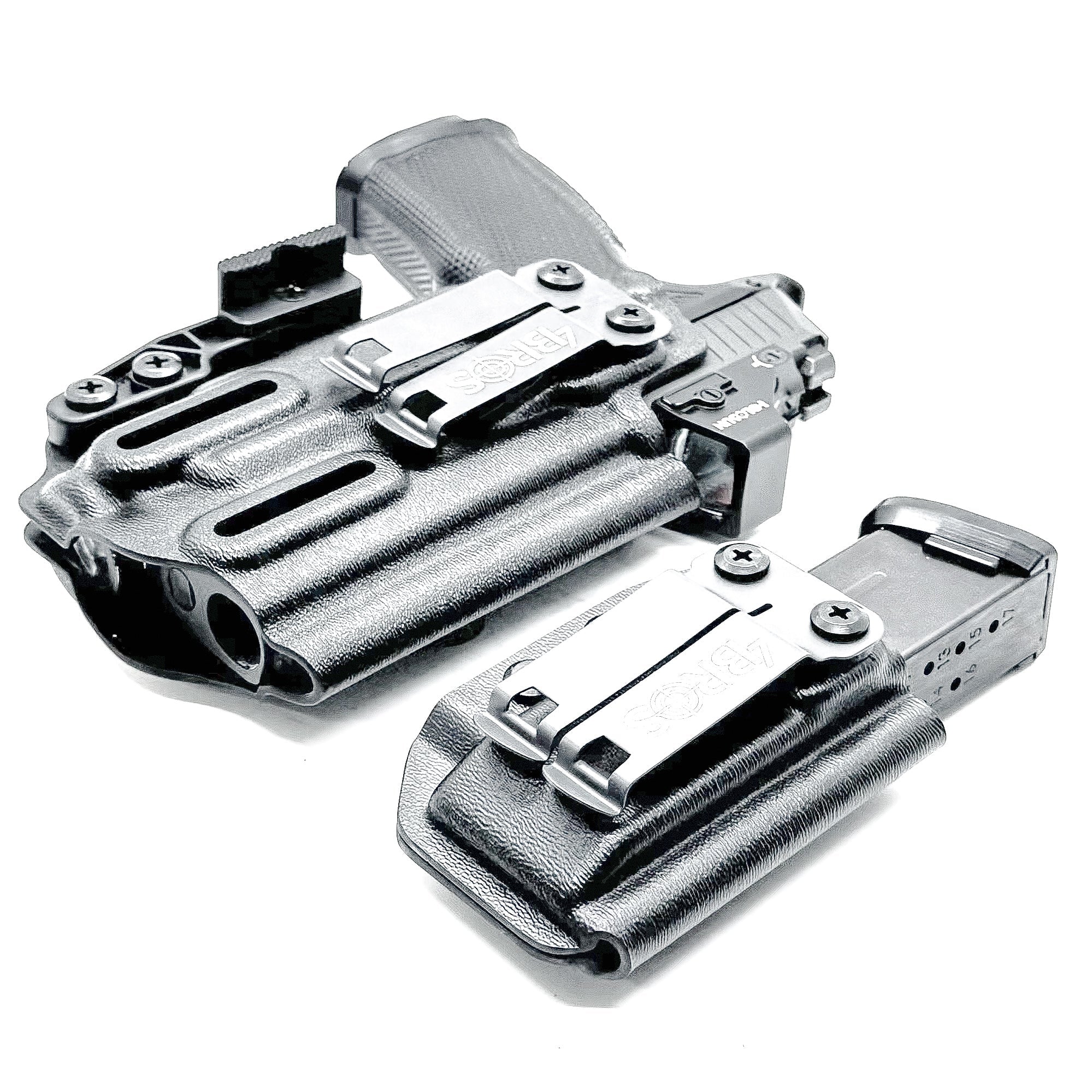 Sig P365-XMACRO & Icarus Precision A.C.E. Module & TLR-7 Sub IWB Holster with Magazine Carrier Combo