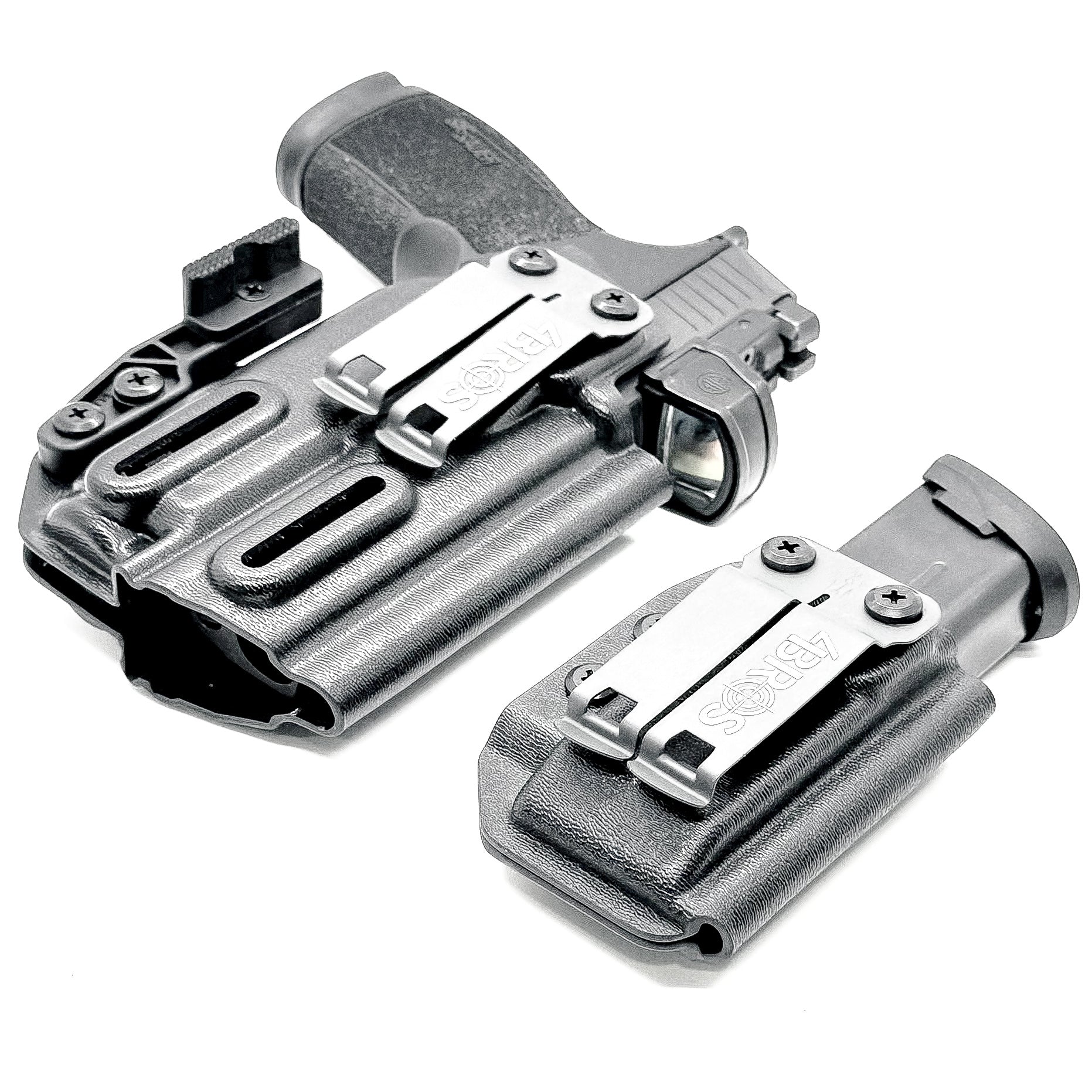 Sig P365-XMACRO & TLR-7 X/A IWB RH Holster with Magazine Carrier Combo