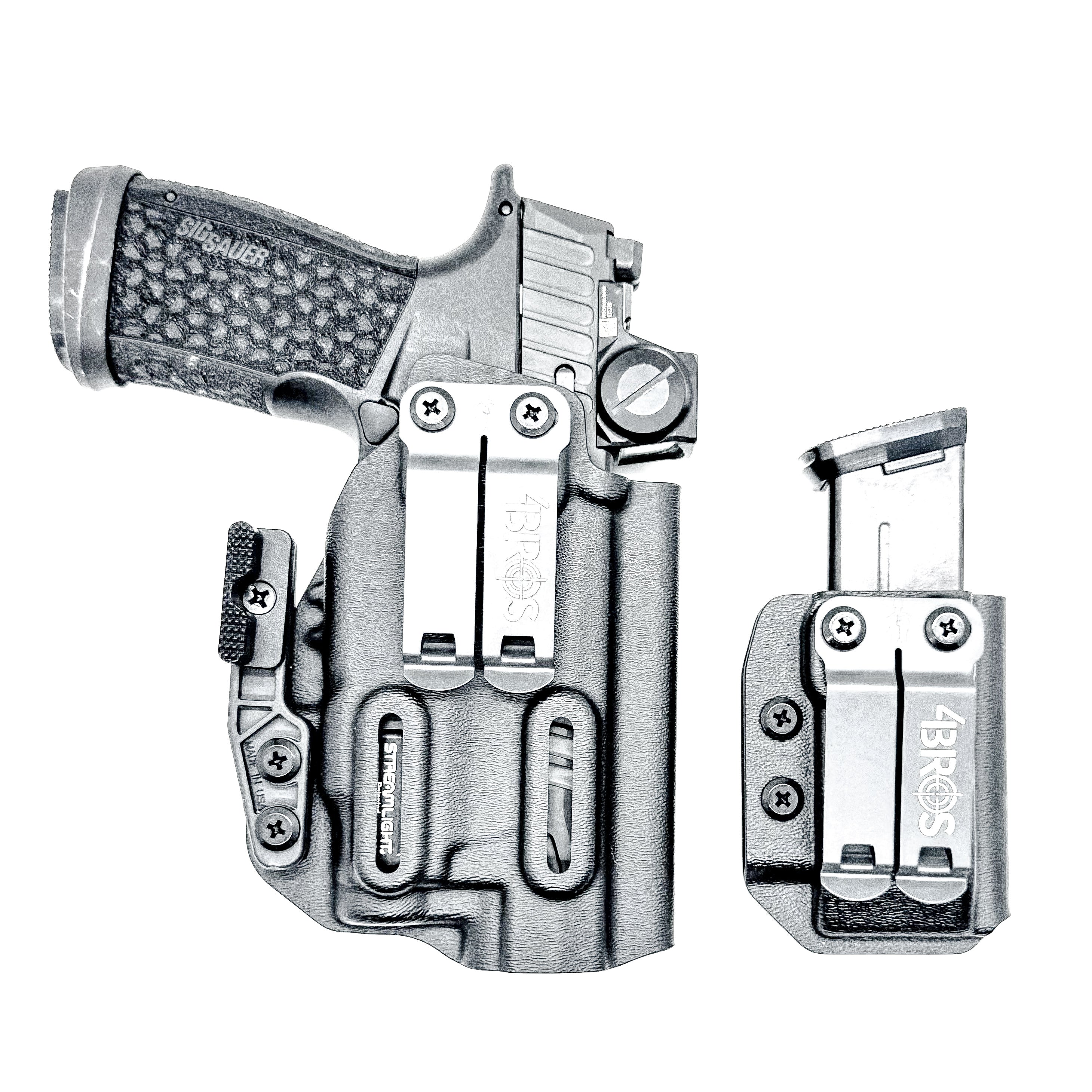 Sig P365-FUSE & TLR-7 Sub IWB RH Holster with Magazine Carrier Combo