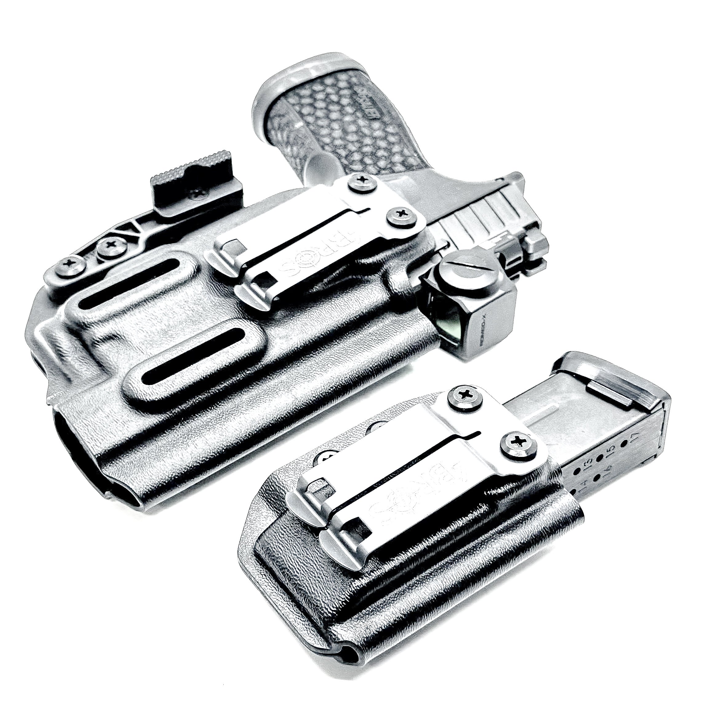 Sig P365-FUSE & TLR-7 Sub IWB RH Holster with Magazine Carrier Combo