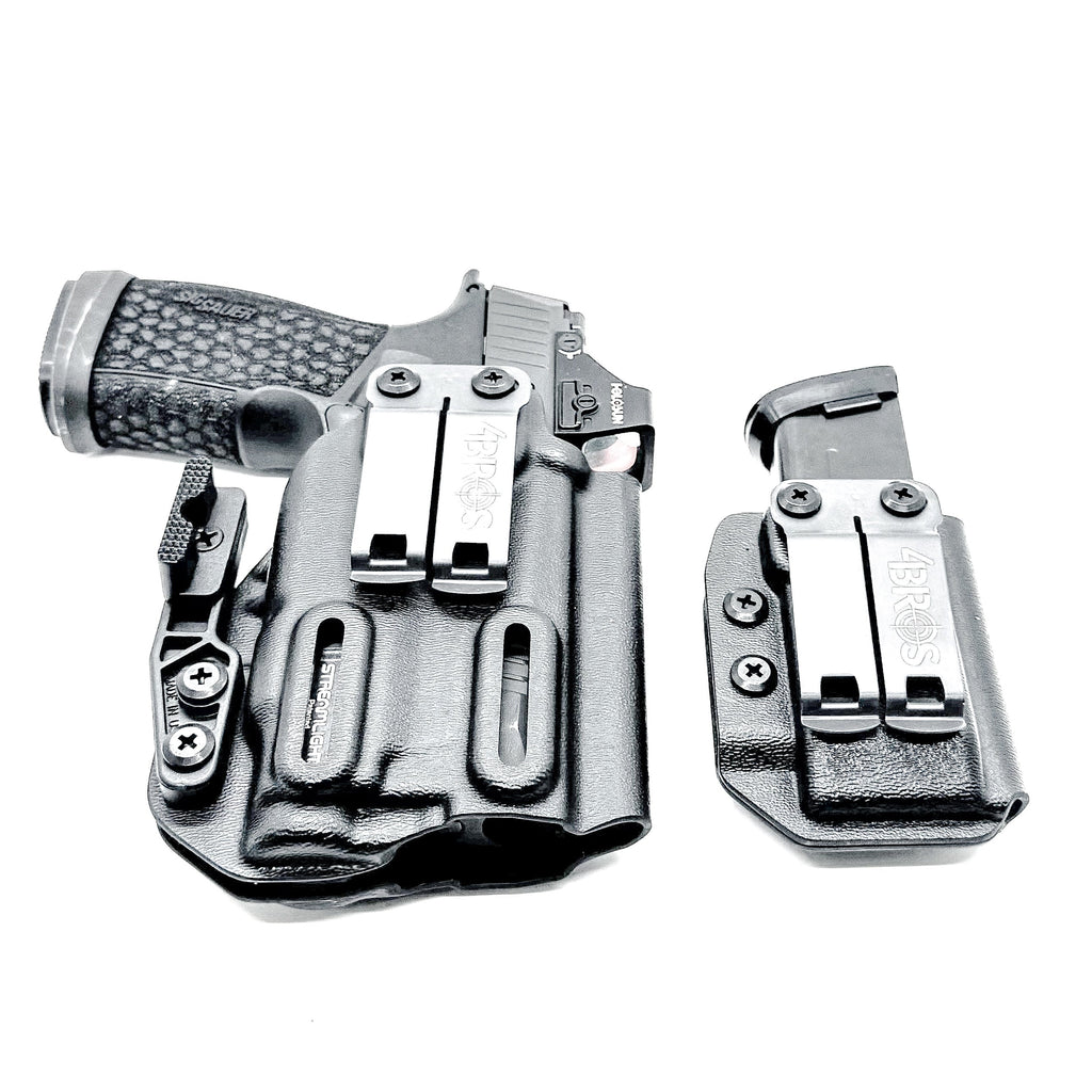 Sig P365-XMACRO & TLR-7 Sub IWB RH Holster with Magazine Carrier Combo