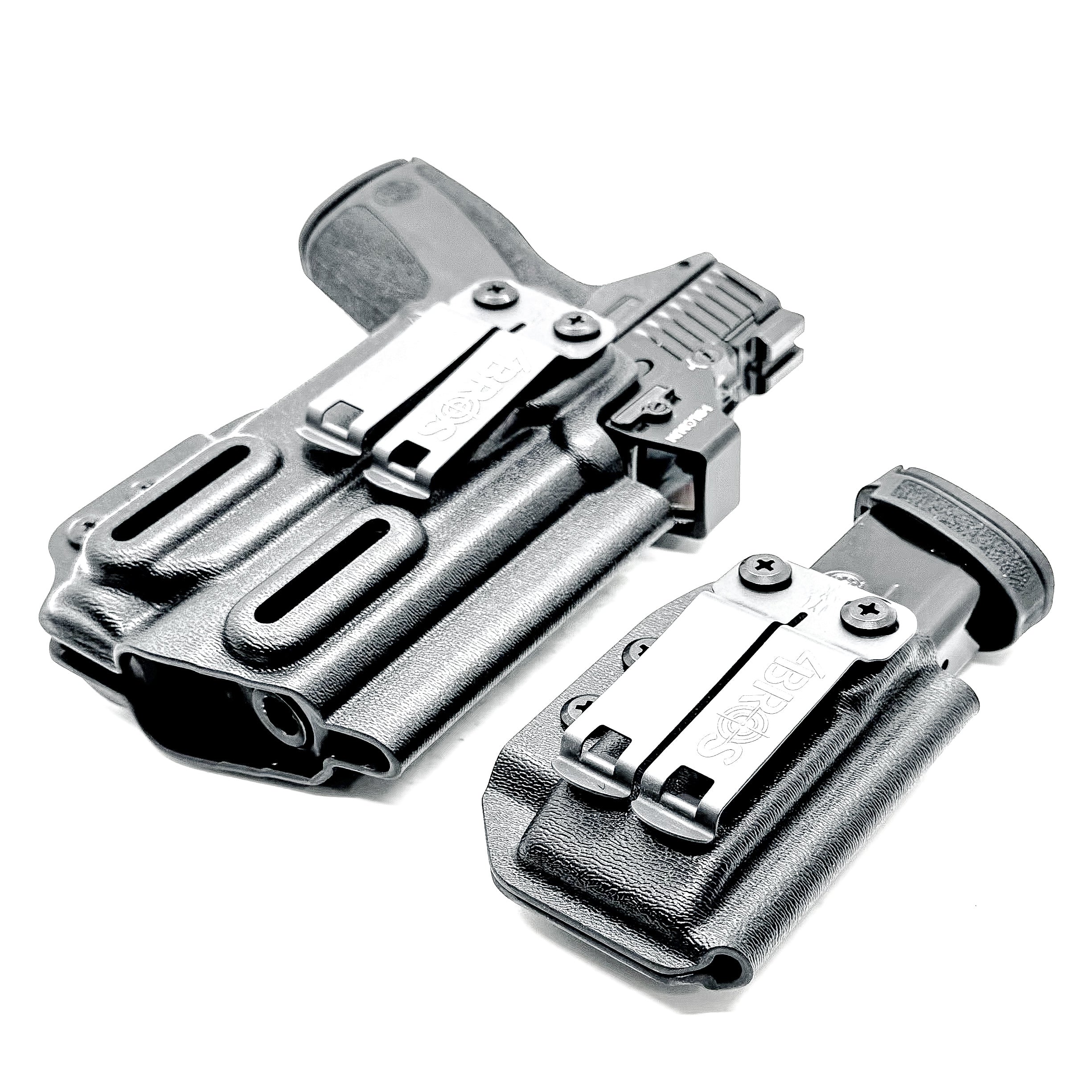 Smith & Wesson M&P Shield X & TLR-7 Sub IWB Holster with Magazine Carrier Combo