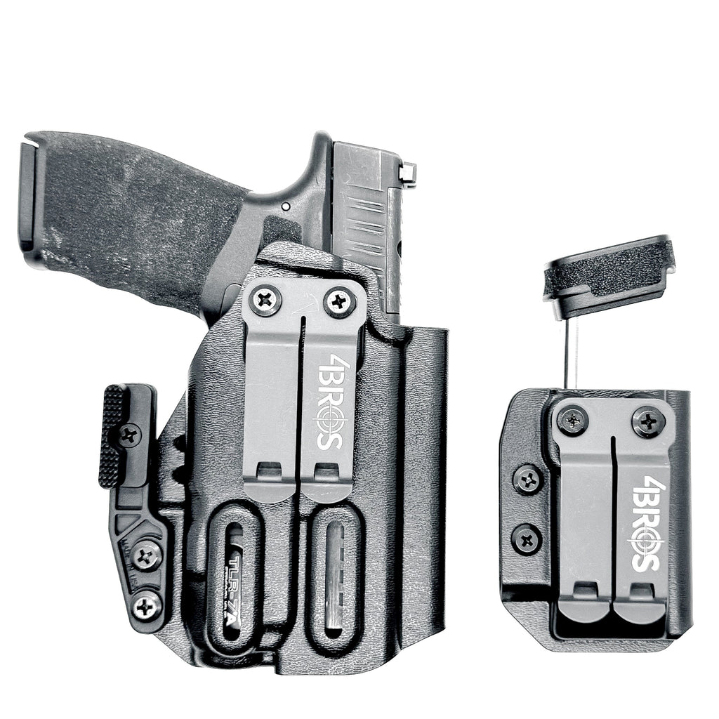 Springfield Hellcat Pro & TLR-7 X/A IWB Holster with Magazine Carrier Combo
