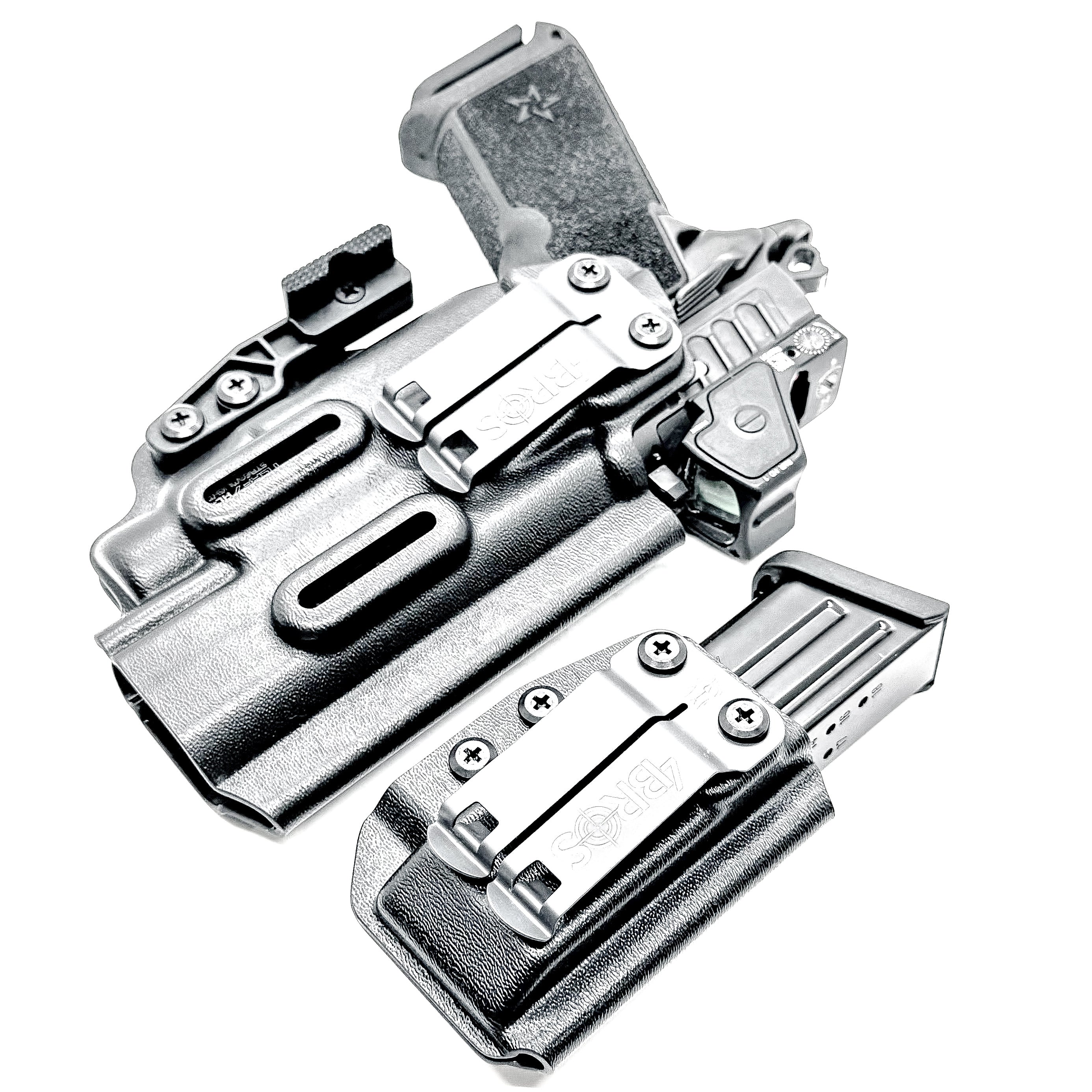 Staccato HD P4.5 & TLR-7 HL-X IWB Holster with Magazine Carrier Combo