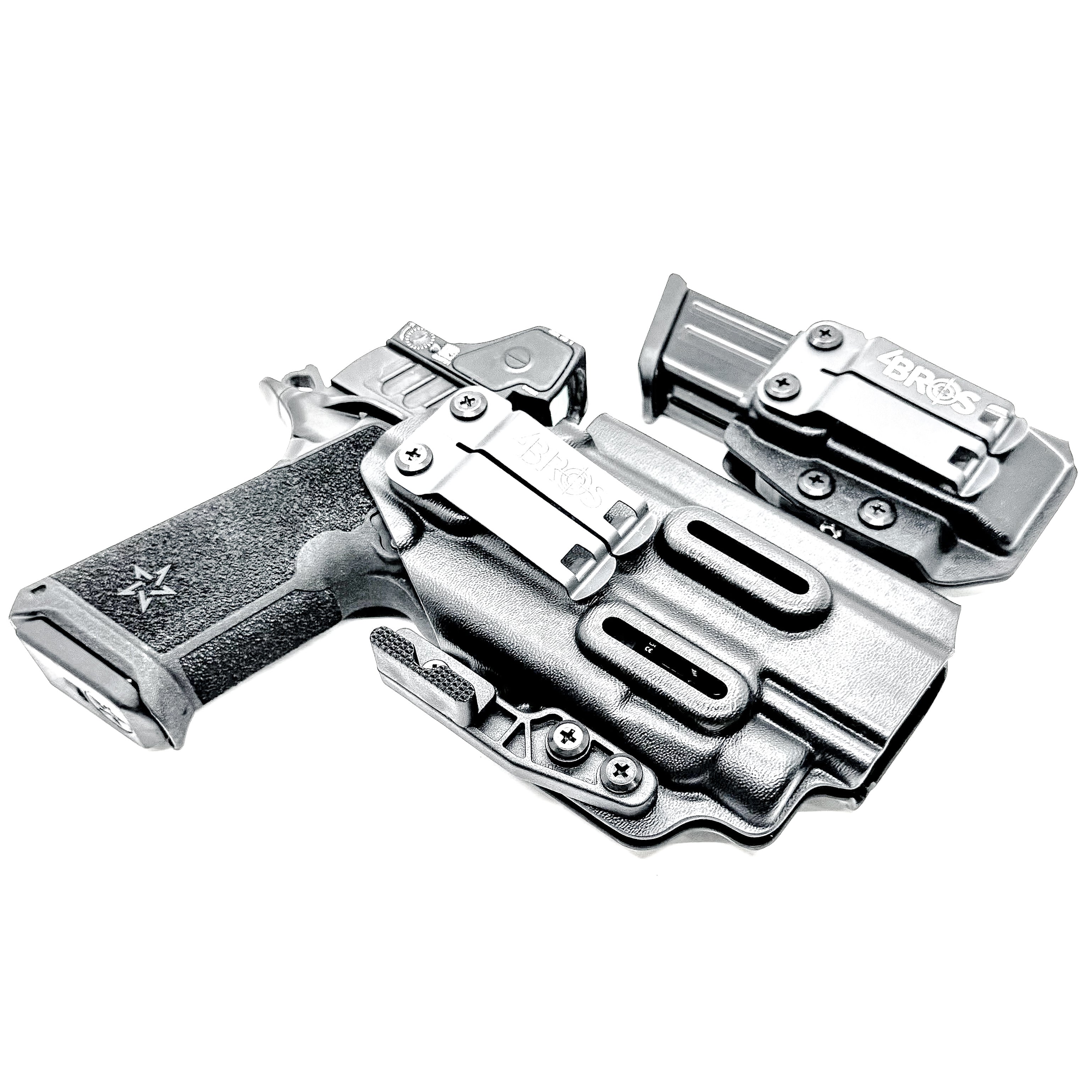 Staccato HD P4.5 & TLR-7 HL-X IWB Holster with Magazine Carrier Combo