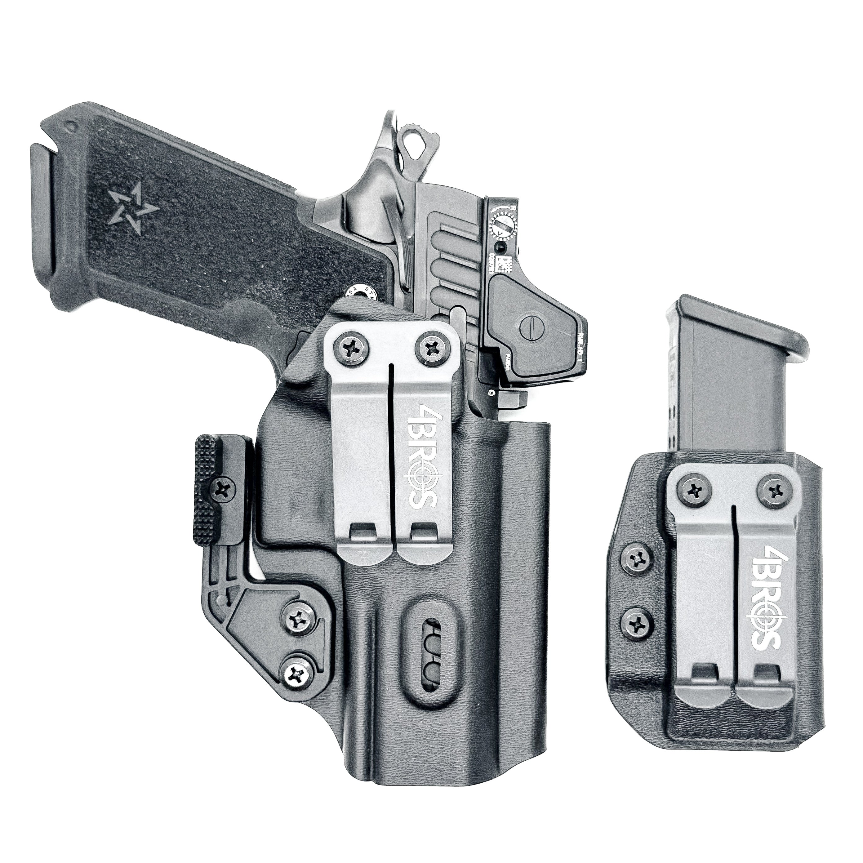 Staccato HD P4 IWB Holster with Magazine Carrier Combo